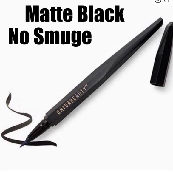 Chica Beauty Mírame Matte Black Liquid Eyeliner 0.5ml | NIB | Felt Tip - Picture 2 of 6